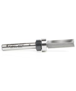45371 Carbide Tipped Flush Trim Plunge Template 5/16 Dia x 1 x 1/4 Inch Shank with Oversized Upper Ball Bearing