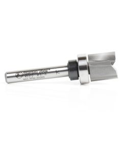 45372 Carbide Tipped Flush Trim Plunge Template 9/16 Dia x 9/16 x 1/4 Inch Shank with Oversized Upper Ball Bearing