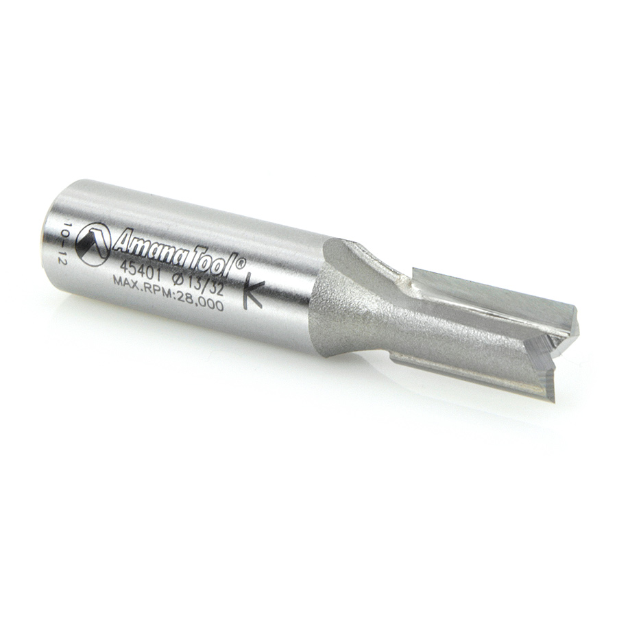 45401 Carbide Tipped Straight Plunge High Production 13/32 Dia x 3/4 x 1/2 Inch Shank
