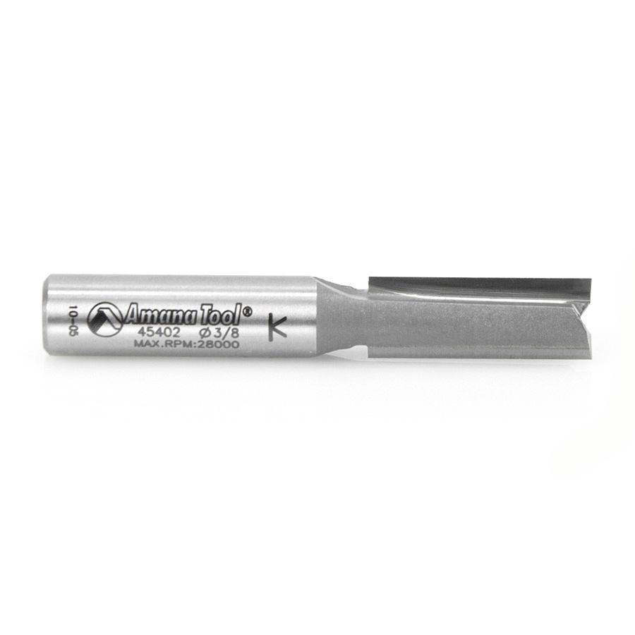 45402 Carbide Tipped Straight Plunge 3/8 Dia x 1 Inch x 3/8 Shank