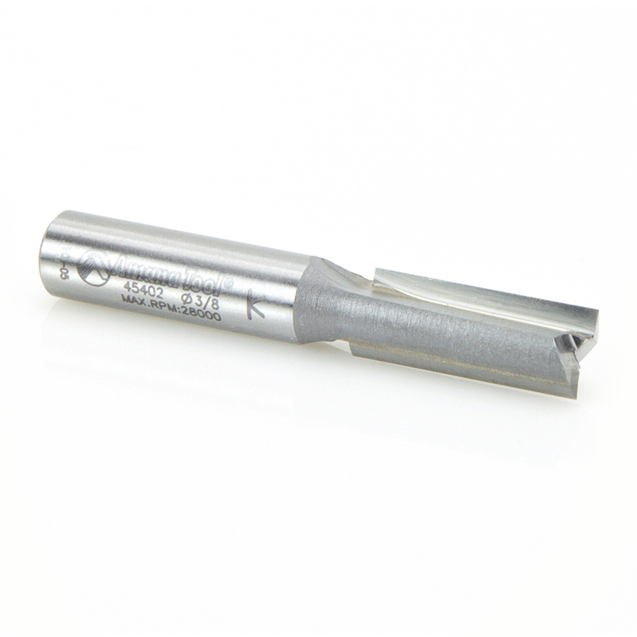45402 Carbide Tipped Straight Plunge 3/8 Dia x 1 Inch x 3/8 Shank