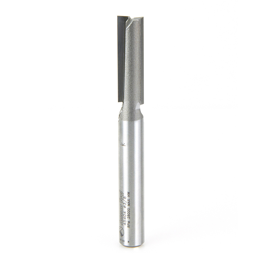 45404 Carbide Tipped Straight Plunge 3/8 Dia x 1-1/4 x 3/8 Shank