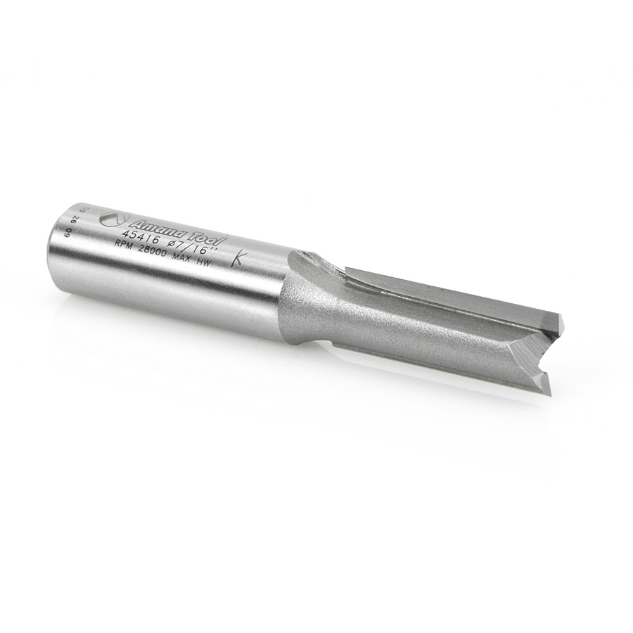 45416 Carbide Tipped Straight Plunge High Production 7/16 Dia x 1-1/4 x 1/2 Inch Shank