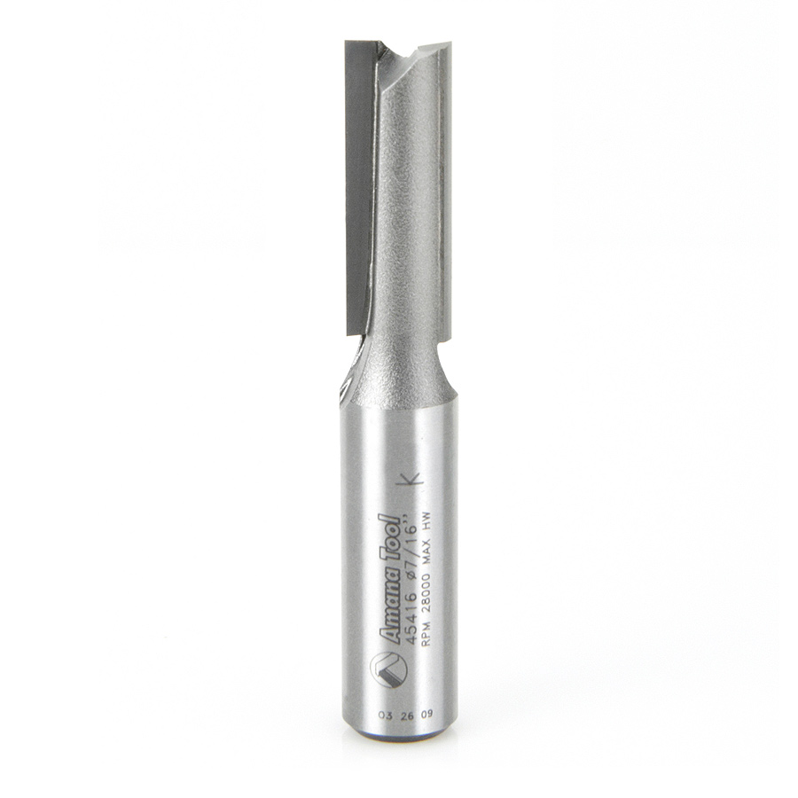 45416 Carbide Tipped Straight Plunge High Production 7/16 Dia x 1-1/4 x 1/2 Inch Shank