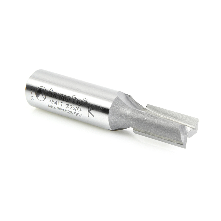 45417 Carbide Tipped Straight Plunge 10mm Dia x 19mm x 1/2 Inch Shank