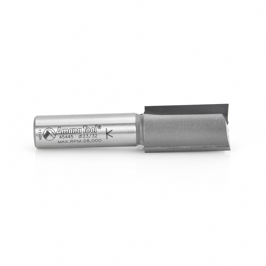 45445 Carbide Tipped Undersized Plywood Dado Plunge 23/32 Dia x 1-1/4 x 1/2 Inch Shank for Plywood Thickness 3/4 minus 1/32