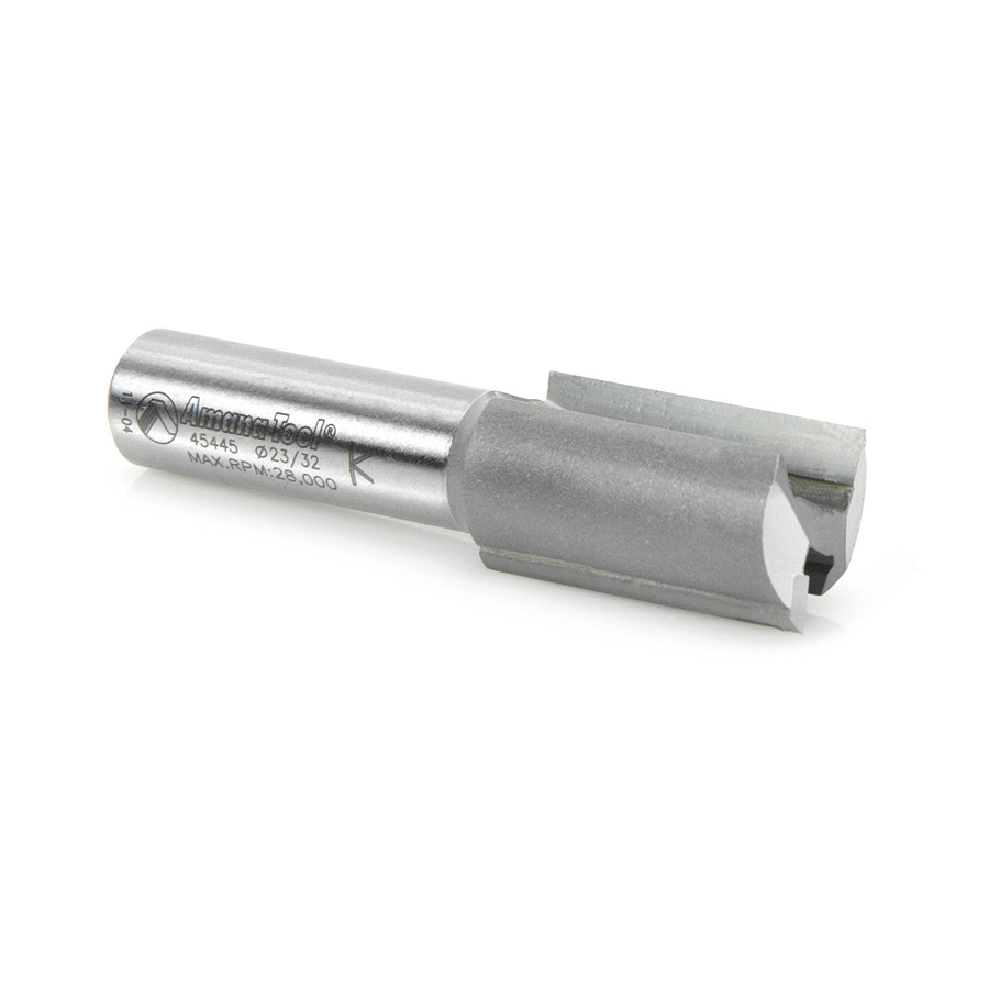 45445 Carbide Tipped Undersized Plywood Dado Plunge 23/32 Dia x 1-1/4 x 1/2 Inch Shank for Plywood Thickness 3/4 minus 1/32
