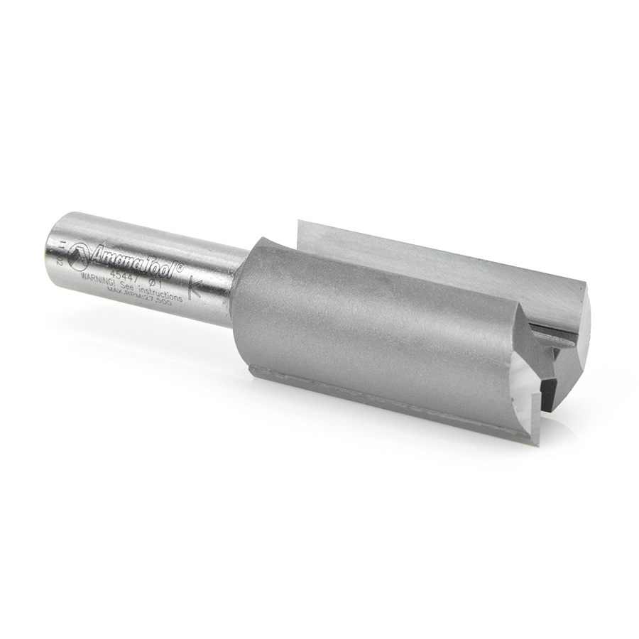 45447 Carbide Tipped Straight Plunge High Production 1 Inch Dia x 2 Inch x 1/2 Shank