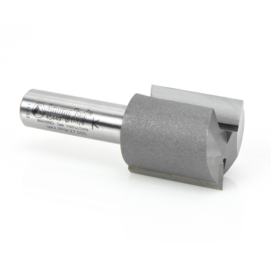 45449 Carbide Tipped Straight Plunge High Production 1-1/8 Dia x 1-1/4 x 1/2 Inch Shank