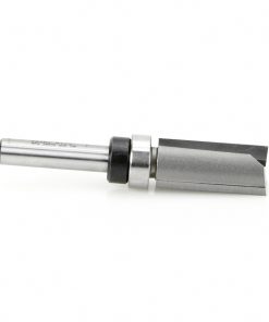 45460 Carbide Tipped Flush Trim Plunge Template 1/2 Dia x 1 Inch x 1/4 Shank with Upper BB