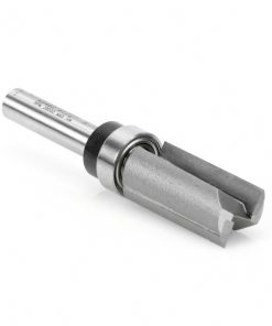 45460 Carbide Tipped Flush Trim Plunge Template 1/2 Dia x 1 Inch x 1/4 Shank with Upper BB