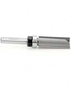 45461 Carbide Tipped Flush Trim Plunge Template 1/2 Dia x 1-1/4 x 1/4 Inch Shank with Upper BB