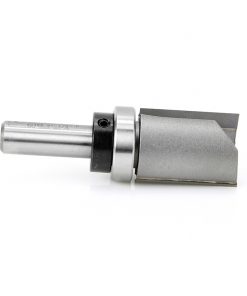 45468 Carbide Tipped Flush Trim Plunge Template 1-1/8 Dia x 1-1/2 x 1/2 Inch Shank with Upper BB