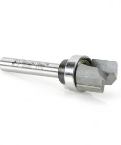 45482 Carbide Tipped Flush Trim Plunge Template 5/8 Dia x 1/2 x 1/4 Inch Shank with Upper BB