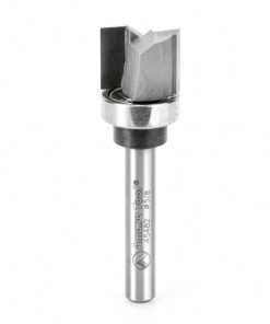 45482 Carbide Tipped Flush Trim Plunge Template 5/8 Dia x 1/2 x 1/4 Inch Shank with Upper BB