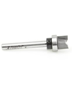 45484 Carbide Tipped Flush Trim Plunge Template 1/2 Dia x 3/8 x 1/4 Inch Shank with Oversized Upper Ball Bearing