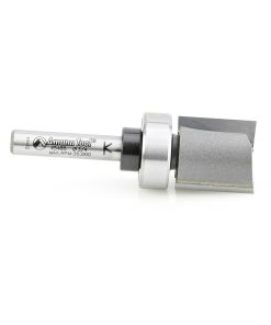 45485 Carbide Tipped Flush Trim Plunge Template 3/4 Dia x 3/4 x 1/4 Inch Shank with Upper BB