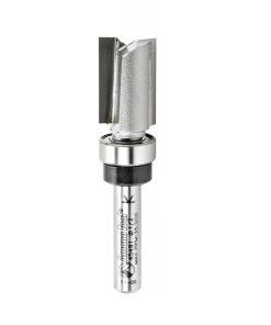 45491 Carbide Tipped Flush Trim Plunge Template 1/2 Dia x 3/4 x 1/4 Inch Shank with Upper BB
