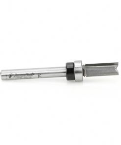 45495 Carbide Tipped Flush Trim Plunge Template 5/16 Dia x 3/4 x 1/4 Inch Shank with Oversized Upper Ball Bearing