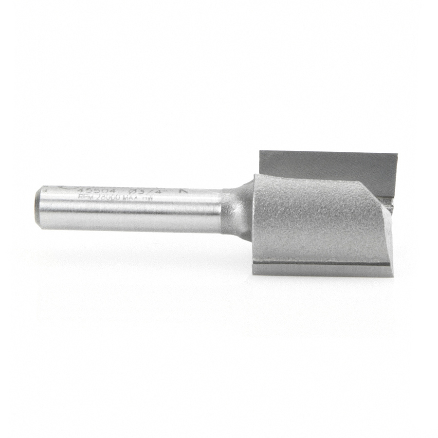 45504 Carbide Tipped Mortising 3/4 Dia x 3/4 x 1/4 Inch Shank