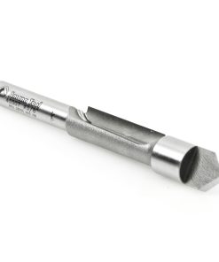 45507 Carbide Tipped Panel Pilot Concave Grind 3/8 Dia x 1 Inch x 1/4 Shank Single Flute