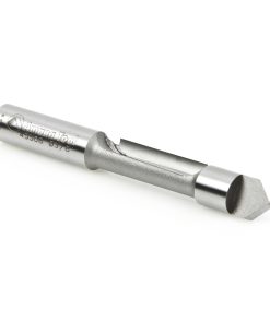 45508 Carbide Tipped Panel Pilot Concave Grind 3/8 Dia x 1 Inch x 3/8 Shank Single Flute