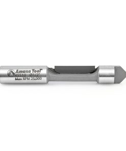 45510 Carbide Tipped Panel Pilot Concave Grind 1/2 Dia x 1-3/16 x 1/2 Inch Shank Single Flute