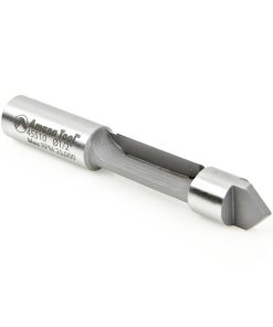 45510 Carbide Tipped Panel Pilot Concave Grind 1/2 Dia x 1-3/16 x 1/2 Inch Shank Single Flute