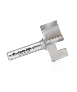 45525 Carbide Tipped Spoilboard Surfacing, Rabbeting, Flycutter, Slab Leveler, Surface Planer & Flattening 1-1/8 Dia x 1/2 x 1/4 Inch Shank Router Bit