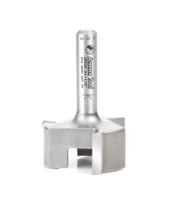 45525 Carbide Tipped Spoilboard Surfacing, Rabbeting, Flycutter, Slab Leveler, Surface Planer & Flattening 1-1/8 Dia x 1/2 x 1/4 Inch Shank Router Bit