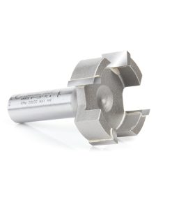 45526 Carbide Tipped Spoilboard Surfacing, Rabbeting, Flycutter, Slab Leveler, Surface Planer & Flattening 1-1/2 Dia x 1/2 x 1/2 Inch Shank Router Bit