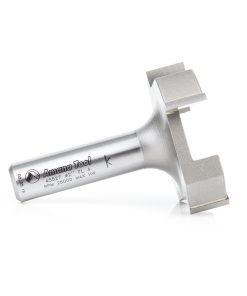 45527 Carbide Tipped Spoilboard Surfacing, Rabbeting, Flycutter, Slab Leveler, Surface Planer & Flattening 2 Dia x 1/2 x 1/2 Inch Shank Router Bit