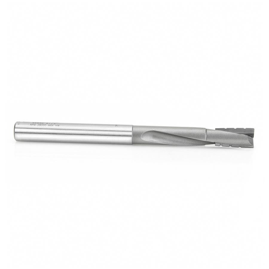 45540 Carbide Tipped Up-Shear Bit Slot Mortiser 1/2 Dia x 1 Inch x 1/2 Shank