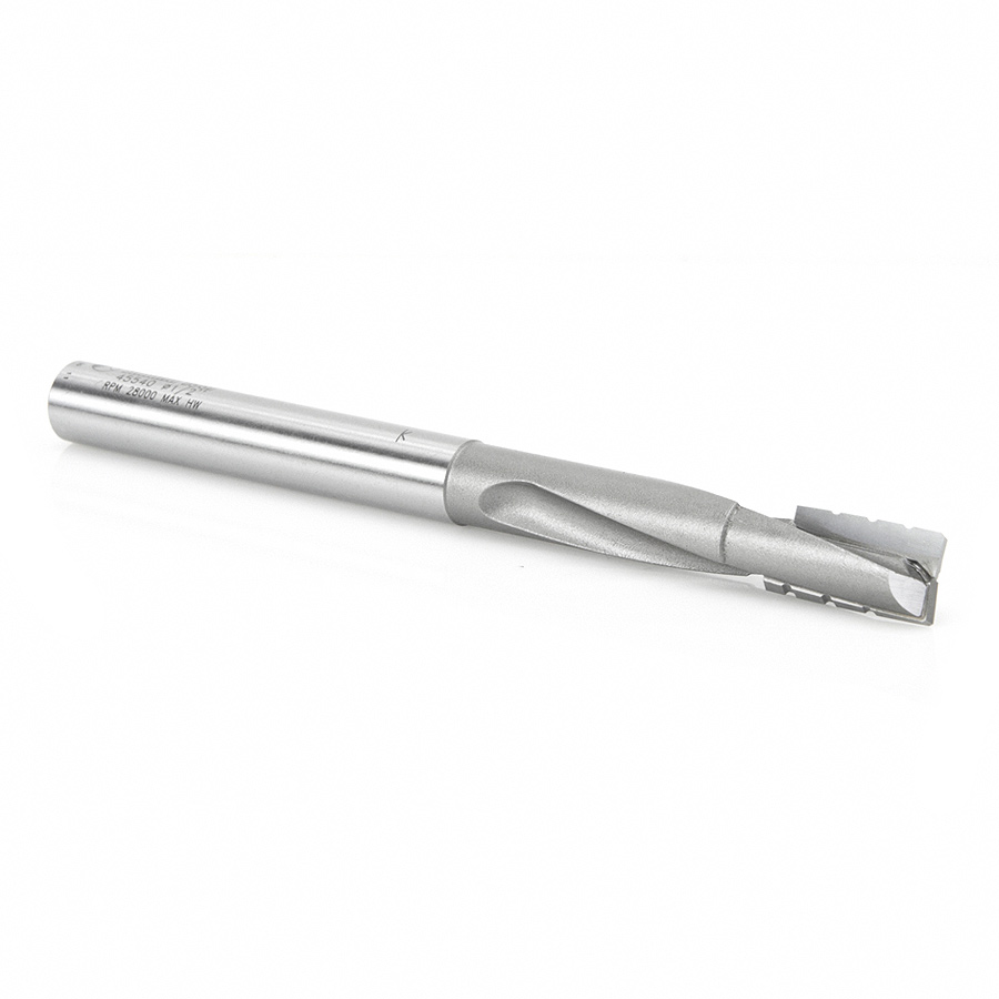 45540 Carbide Tipped Up-Shear Bit Slot Mortiser 1/2 Dia x 1 Inch x 1/2 Shank