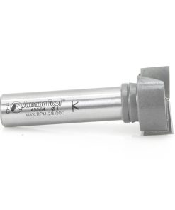 45564 Carbide Tipped Bottom Cleaning / Spoilboard 1 Dia x 7/16 x 1/2 Inch Shank Upshear Design
