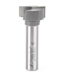45564 Carbide Tipped Bottom Cleaning / Spoilboard 1 Dia x 7/16 x 1/2 Inch Shank Upshear Design
