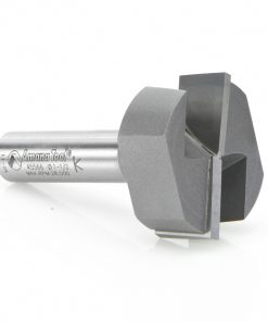 45566 Carbide Tipped Bottom Cleaning / Spoilboard 1-1/2 Dia x 5/8 x 1/2 Inch Shank Upshear Design