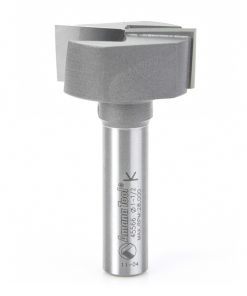 45566 Carbide Tipped Bottom Cleaning / Spoilboard 1-1/2 Dia x 5/8 x 1/2 Inch Shank Upshear Design