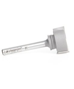 45568 Carbide Tipped Bottom Cleaning / Spoilboard 1 Dia x 7/16 x 1/4 Inch Shank Upshear Design