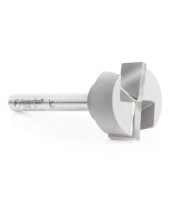 45568 Carbide Tipped Bottom Cleaning / Spoilboard 1 Dia x 7/16 x 1/4 Inch Shank Upshear Design