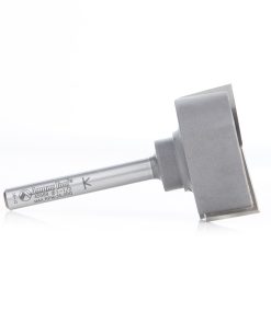 45569 Carbide Tipped Bottom Cleaning / Spoilboard 1-1/2 Dia x 5/8 x 1/4 Inch Shank Upshear Design