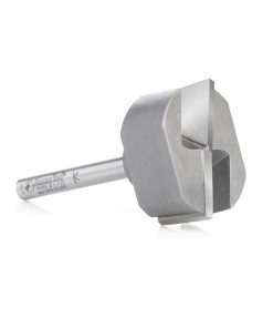 45569 Carbide Tipped Bottom Cleaning / Spoilboard 1-1/2 Dia x 5/8 x 1/4 Inch Shank Upshear Design