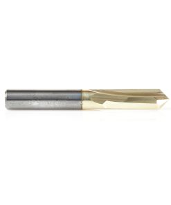 45612 "Zero-Point" 90 Degree V-Groove and Engraving 1/4 Dia x 1/8 x 1/4 Shank ZrN Coated Router Bit