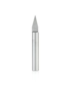 45620 Solid Carbide 30 Degree Engraving 0.0108 Tip Width x 1/4 Inch Shank Signmaking