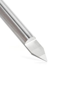 45622 Solid Carbide 45 Degree Engraving 0.025 Tip Width x 1/4 Inch Shank Signmaking