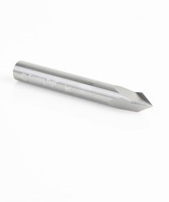 45624 Solid Carbide V-Groove 60 Deg x 1/4 Dia x 7/32 x 1/4 Inch Shank