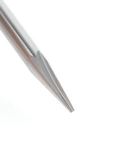 45627 Solid Carbide V Groove Engraving 15 Deg x 1/4 Dia x 21/32 x 1/4 Inch Shank