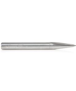 45628 Solid Carbide V Groove Engraving 15 Deg x 1/4 Dia x 0.666" x 1/4 Inch Shank