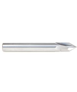 45635 Solid Carbide V Groove Engraving 60 Deg x 3/8 Dia x 5/8 x 3/8 Inch Shank