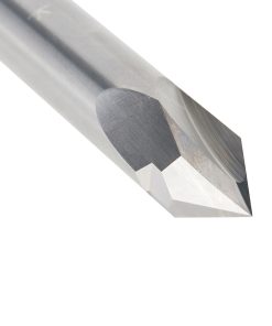 45636 Solid Carbide V Groove Engraving 60 Deg x 1/2 Dia x 5/8 x 1/2 Inch Shank